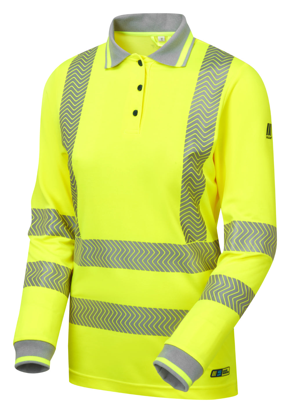 Pulsar® Life Women's Long Sleeve Polo Shirt - Bamboo Content