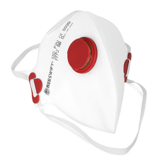 Beeswift Fold Flat P2 Valved Mask