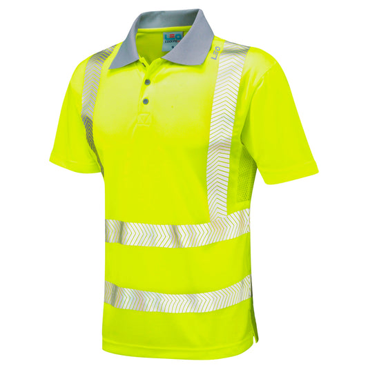 WOOLACOMBE Leo EcoViz Performance+ Polo Shirt