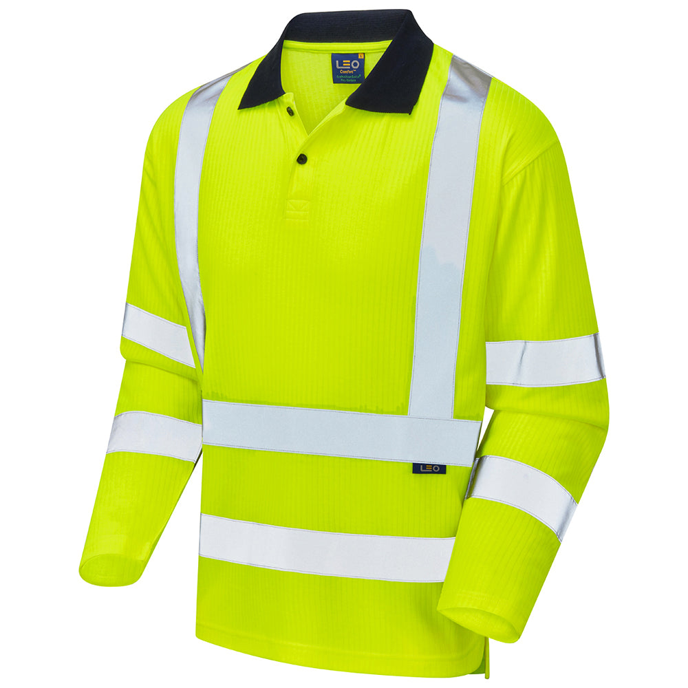 SWIMBRIDGE Leo EcoViz Comfort Sleeved Polo Shirt