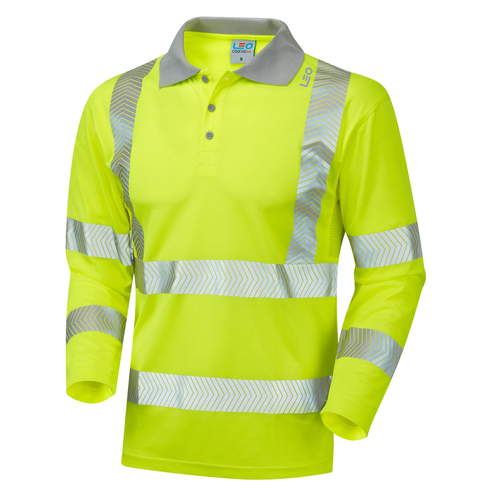 BARRICANE Leo EcoViz Performance+ Sleeved Polo Shirt