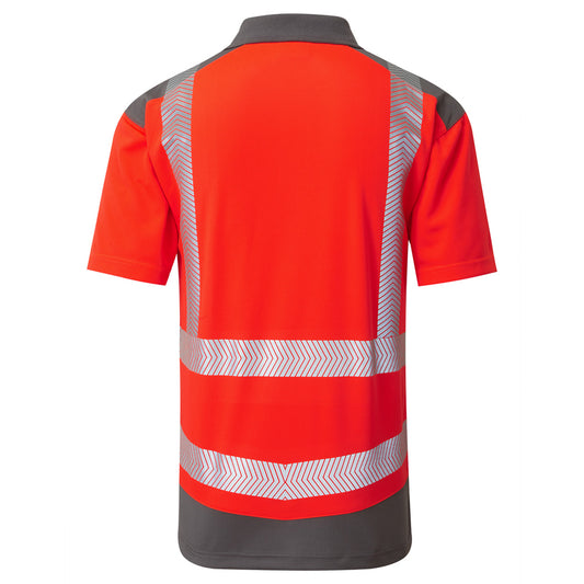 PEPPERCOMBE Leo EcoViz Performance+ Dual Colour Polo Shirt