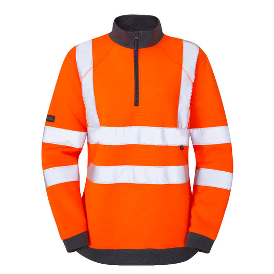 ELBERRY Leo EcoViz Womens 1/4 Zip Sweatshirt