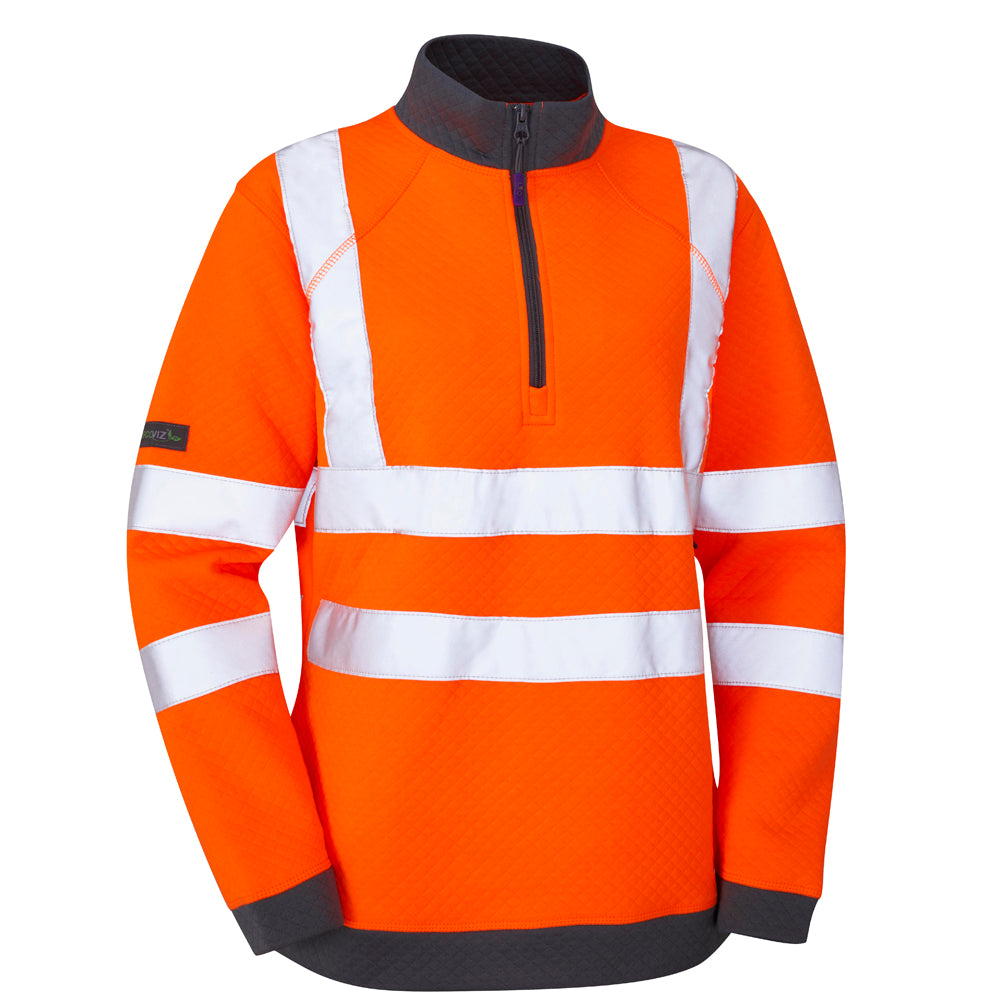 ELBERRY Leo EcoViz Womens 1/4 Zip Sweatshirt