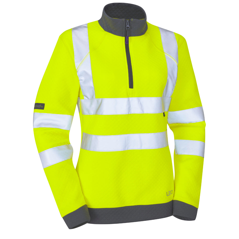 ELBERRY Leo EcoViz Womens 1/4 Zip Sweatshirt