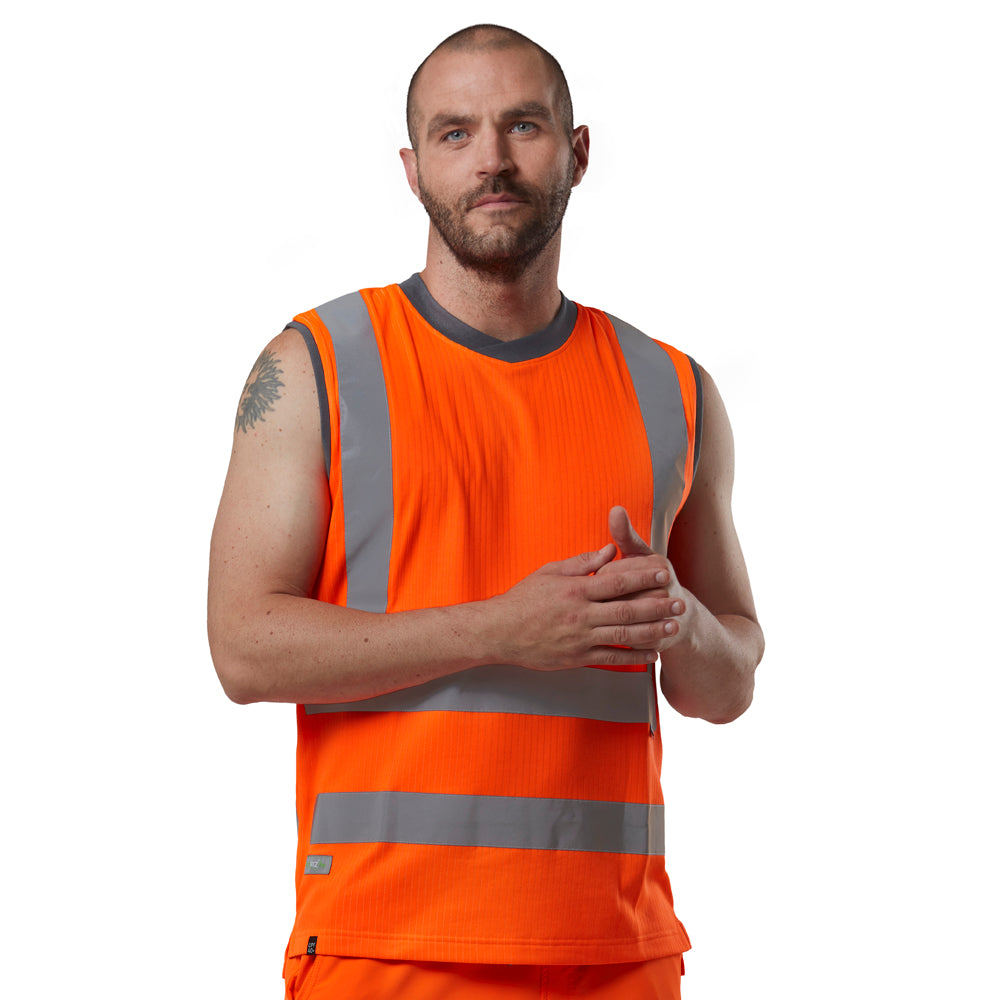 **ASHFORD Leo EcoViz Comfort Sleeveless T-Shirt**