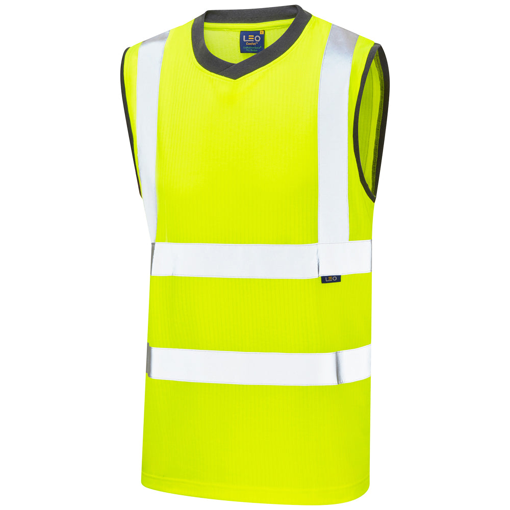 **ASHFORD Leo EcoViz Comfort Sleeveless T-Shirt**