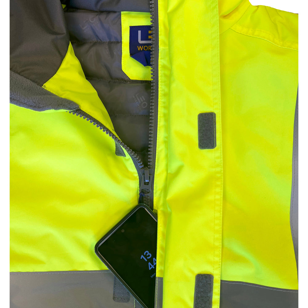 CHIVENOR Leo EcoViz 4K Baffle Lined Bomber Jacket
