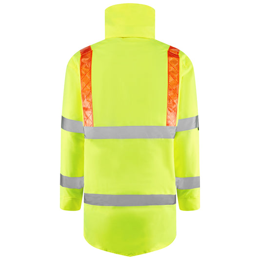 PUTFORD Leo EcoViz 4K Baffle Lined Anorak with Red Braces