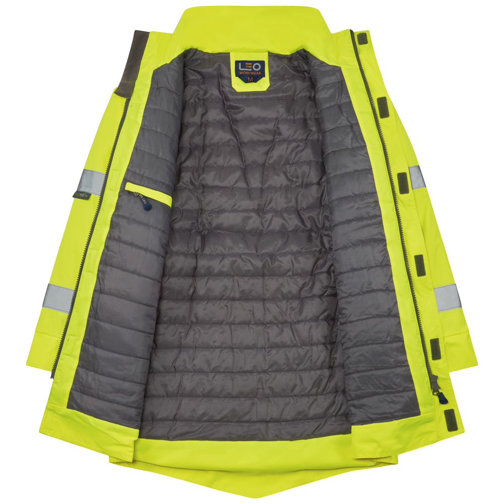 PUTFORD Leo EcoViz 4K Baffle Lined Anorak with Red Braces