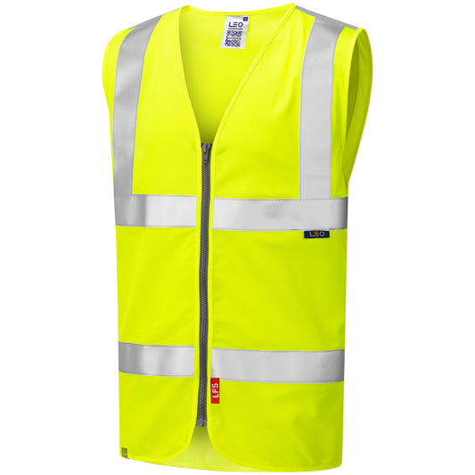 MEETH Leo EcoViz LFS Zip Waistcoat (EN 14116)