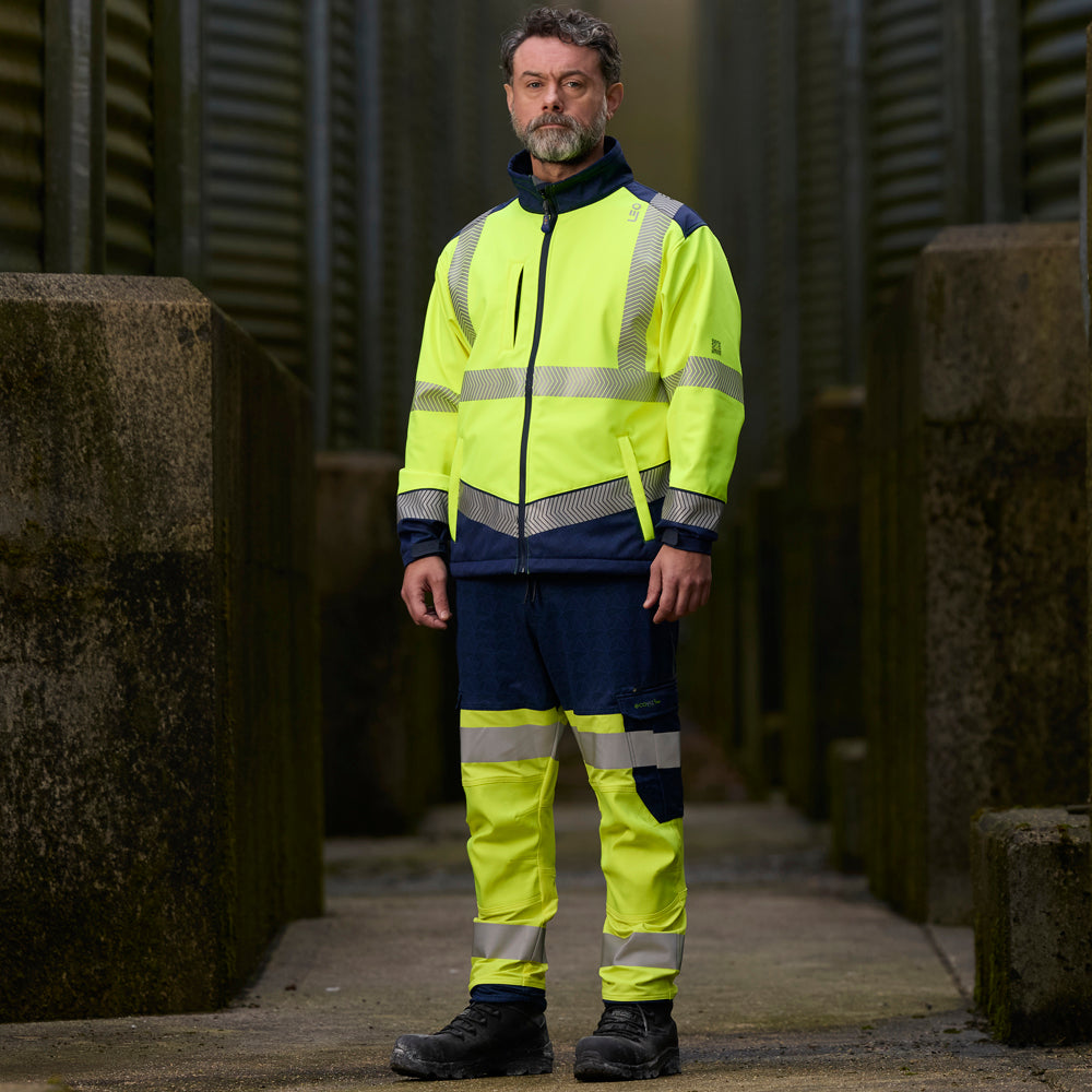 BOWDEN Leo EcoViz Softshell Jacket