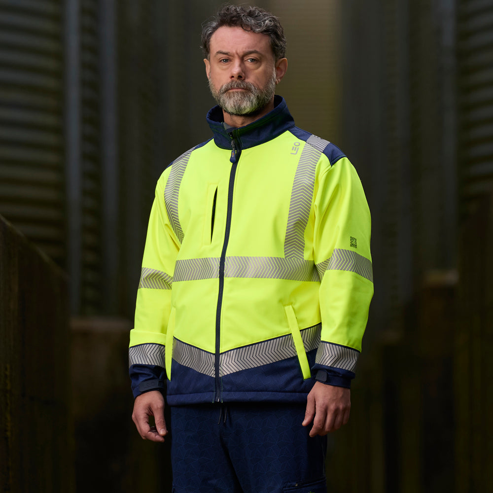BOWDEN Leo EcoViz Softshell Jacket