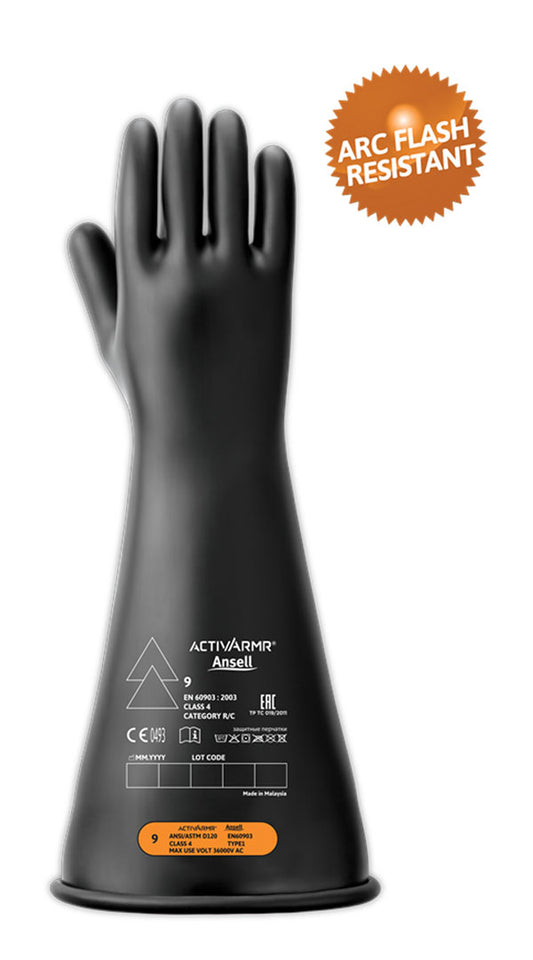 HIGH VOLTAGE ELECTRICAL INSULATING GLOVE (CLASS 4)