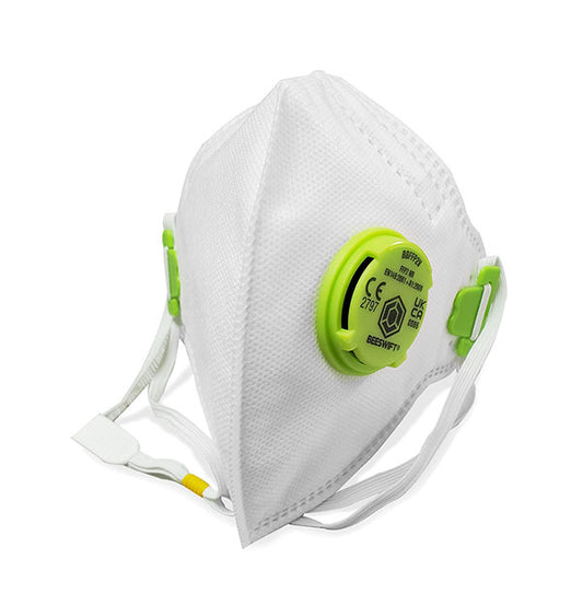 Beeswift P2 Fold Flat Valved Mask
