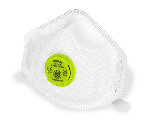 Beeswift Vented P2 Premium Mesh Cup Mask