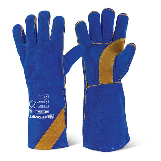 Beeswift Cat2 High Quality Welders Gauntlet Gloves 16"