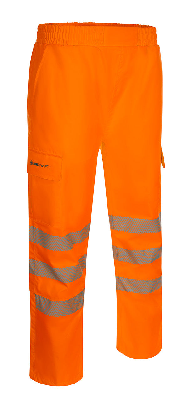 Beeswift Birkdale Hi-Vis Waterproof Breathable Trousers