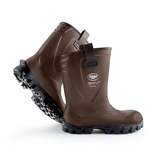 Bekina Riglite X Solid Grip Fur Full Safety Wellingtons S5
