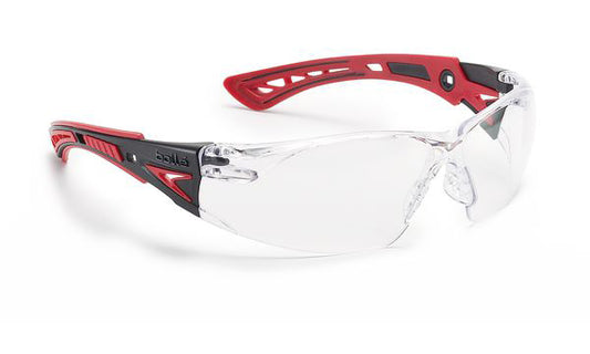 Bolle Safety Rush+ Go Green Platinum Glasses