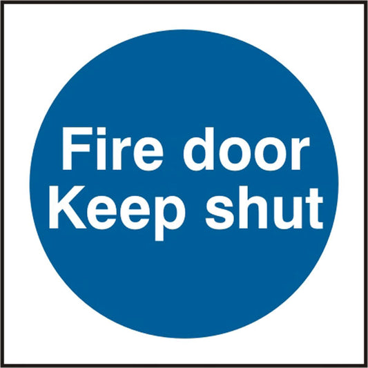 FIRE DOOR KEEP SHUT SIGN