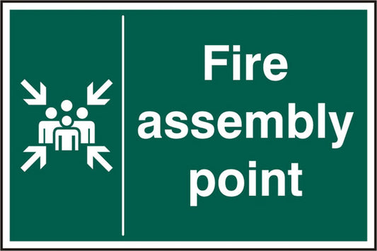 Beeswift Fire Assembly Point Rigid PVC Sign