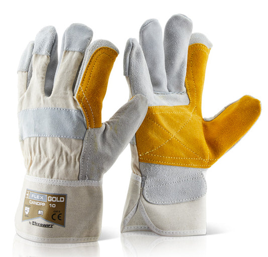 Beeswift Canadian Double Palm High Quality Rigger Gloves