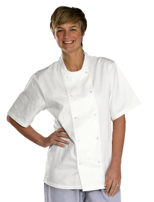 Beeswift Chefs Jacket Short Sleeve