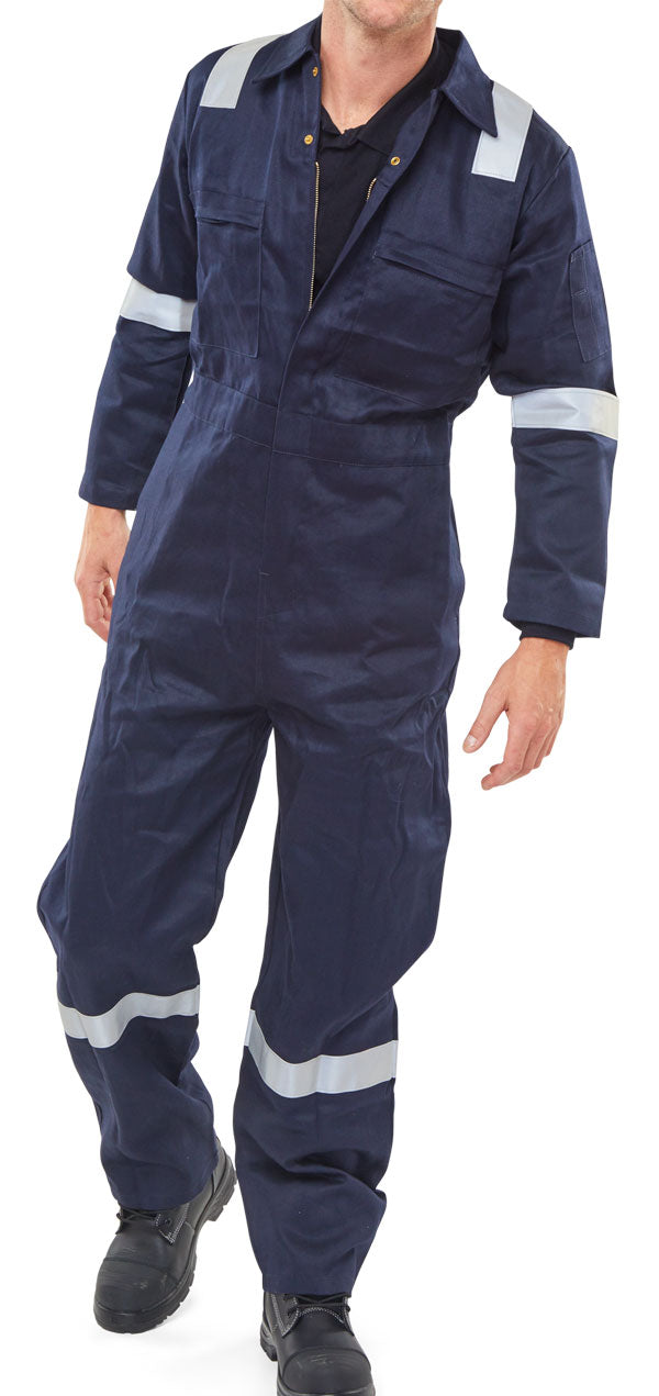 Beeswift Burgan Fire Retardant Anti-Static Boilersuit