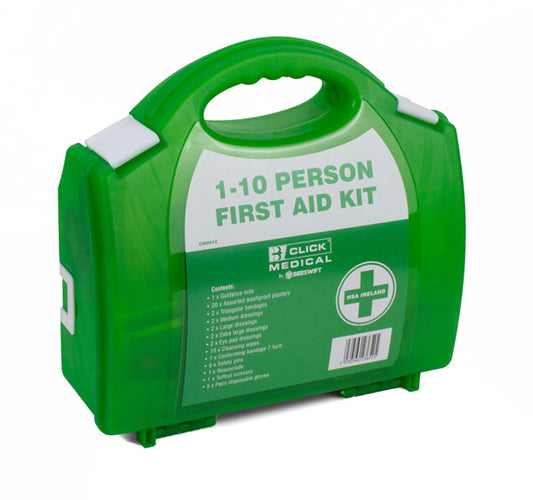 Click Medical 1-10 HSA Irish First Aid Kit with Eyewash
