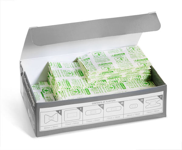 Click Medical Fabric Plasters Assorted Box 100