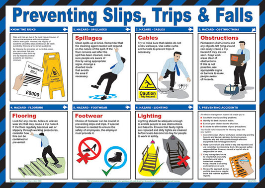 Click Medical Trips and Falls Poster