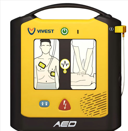 Vivest Power Beat Semi Automatic Defibrillator AED X1