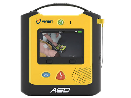 Vivest Power Beat Semi Automatic Defibrillator AED X3