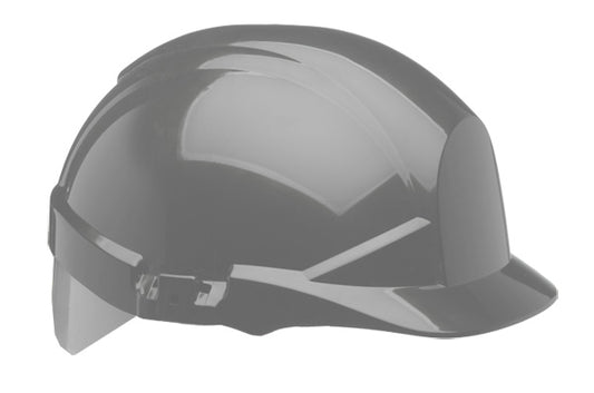 Centurion Reflex Safety Slip Ratchet Helmet with Silver Rear Flash