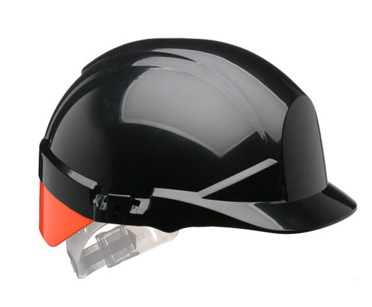 Centurion Reflex Safety Slip Ratchet Helmet with Hi-Vis Orange Rear Flash