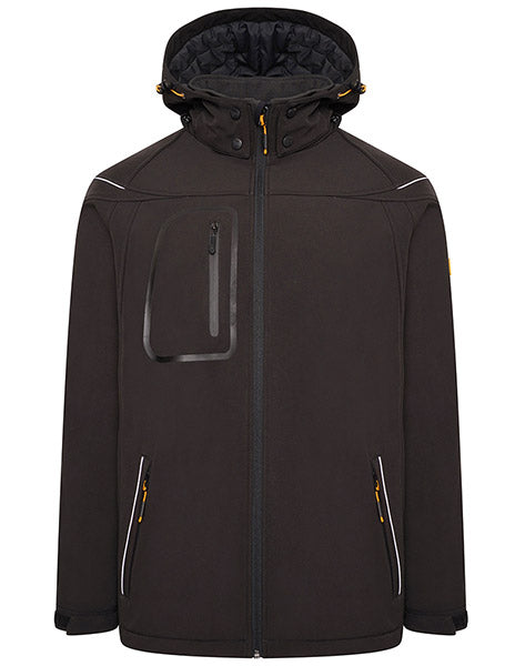 JCB Workwear Trade Hoodedoftshell Jacket