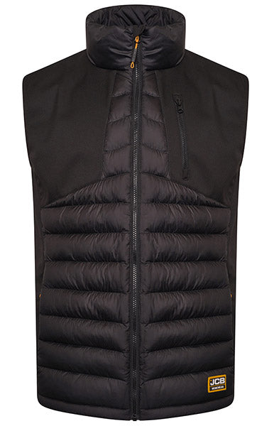 JCB Workwear Trade Hybrid Padded Gilet