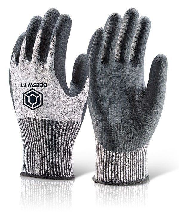 Beeswift Micro Foam Nitrile Cutevel B Gloves