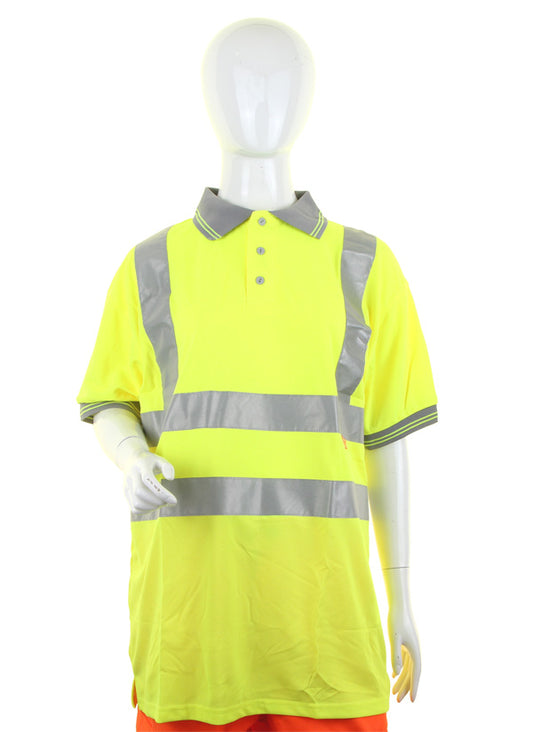 Beeswiftadies Hi-Vis Short Sleeve Polo Shirt