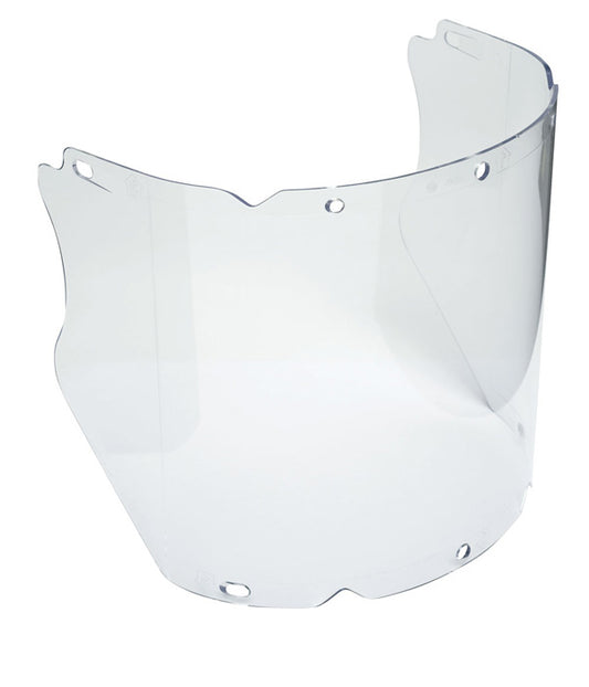 MSA V-Gard Propionate Moulded Visor Chinguard version