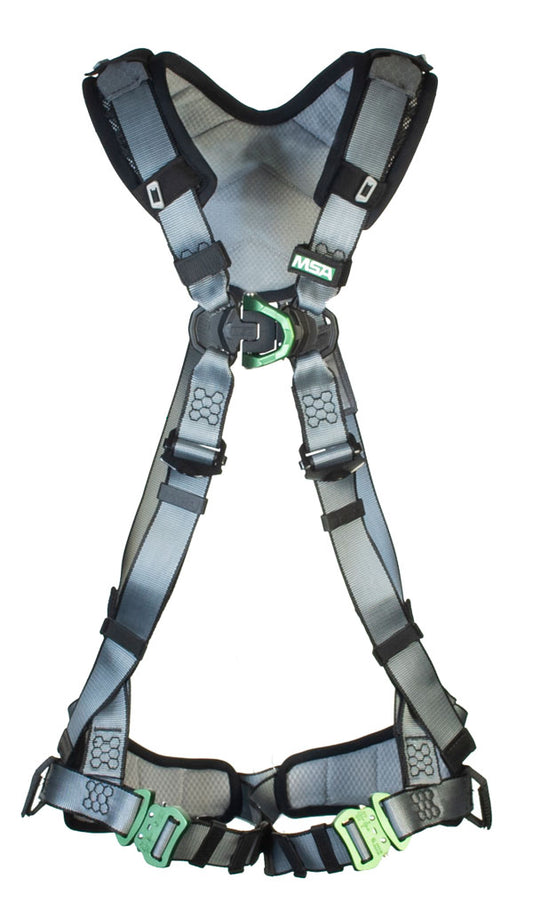 MSA V-Fit Back/Chest D-Ring Bayonet Harness