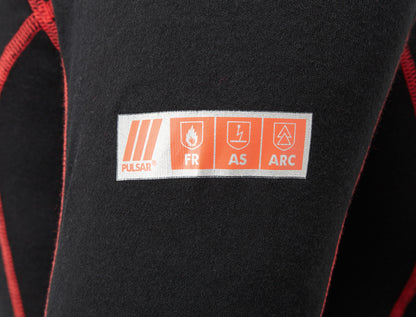 Pulsar® Protect Fr And Arc FR-AST-ARC Men's Long Top Black/Red