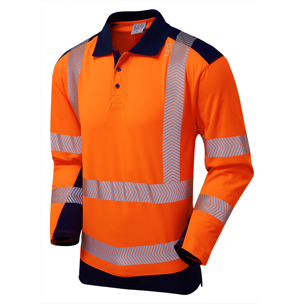 WRINGCLIFF Leo EcoViz Performance+ Dual Colour Polo Shirt