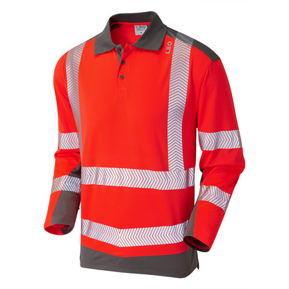 WRINGCLIFF Leo EcoViz Performance+ Dual Colour Polo Shirt