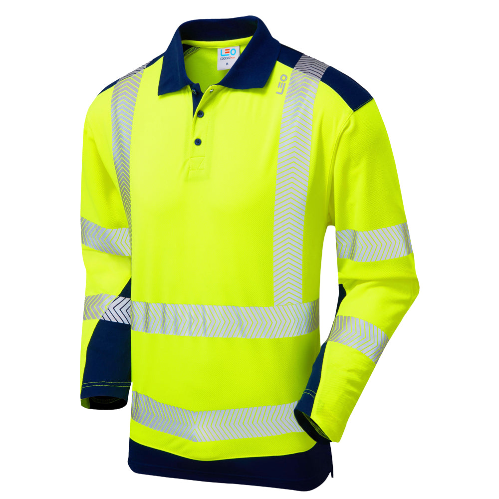 WRINGCLIFF Leo EcoViz Performance+ Dual Colour Polo Shirt