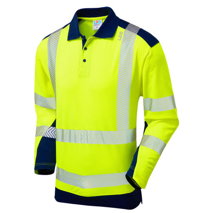 WRINGCLIFF Leo EcoViz Performance+ Dual Colour Polo Shirt