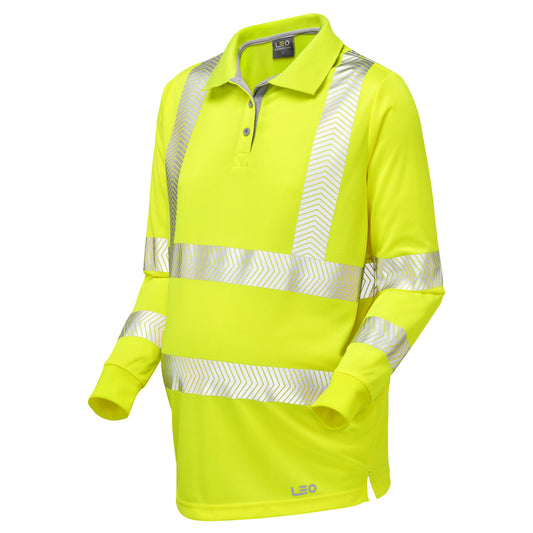 YARNACOTTeo EcoViz Performance+ Maternity Sleeved Polo Shi