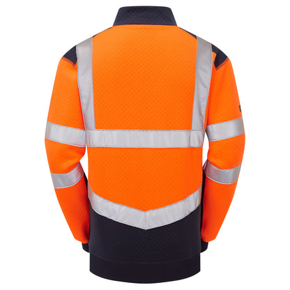 TAPELEY Leo EcoViz Dual Colour 1/4 Zip Sweatshirt