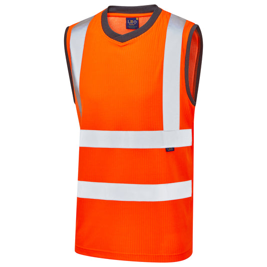 **ASHFORD Leo EcoViz Comfort Sleeveless T-Shirt**